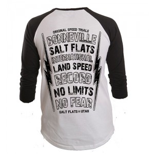 Dragstrip Clothing Americana Baseball top No Fear No Limits